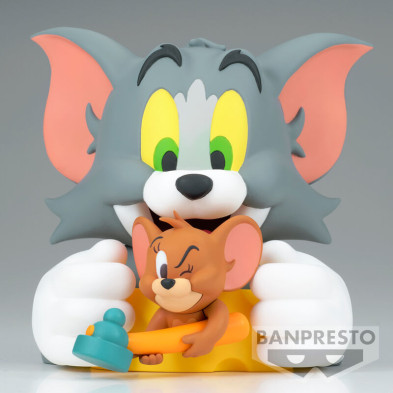 Figura Tom & Jerry Soft Vinil Tom & Jerry 13cm